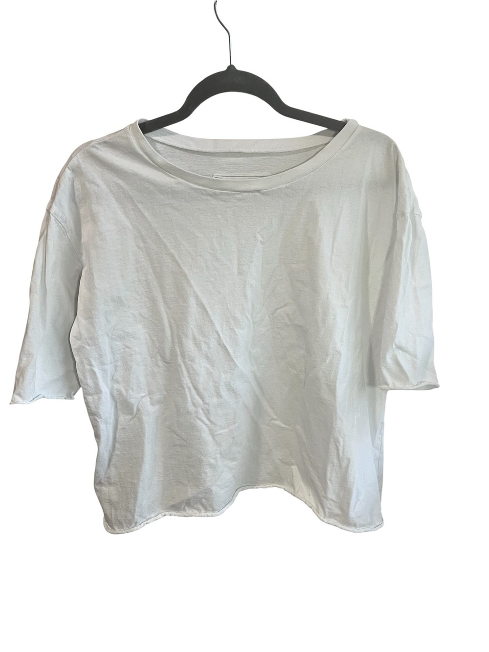 Frank & Eileen LAB200EJ Tee Lab Core Half Sleeve White Tee Relaxed Boxy Large